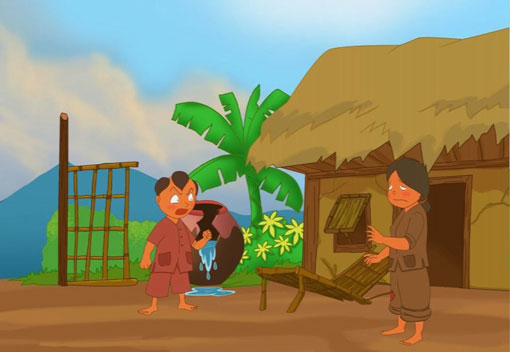 Sự tích cây vú sữa - Truyện cổ tích thế tục Việt Nam